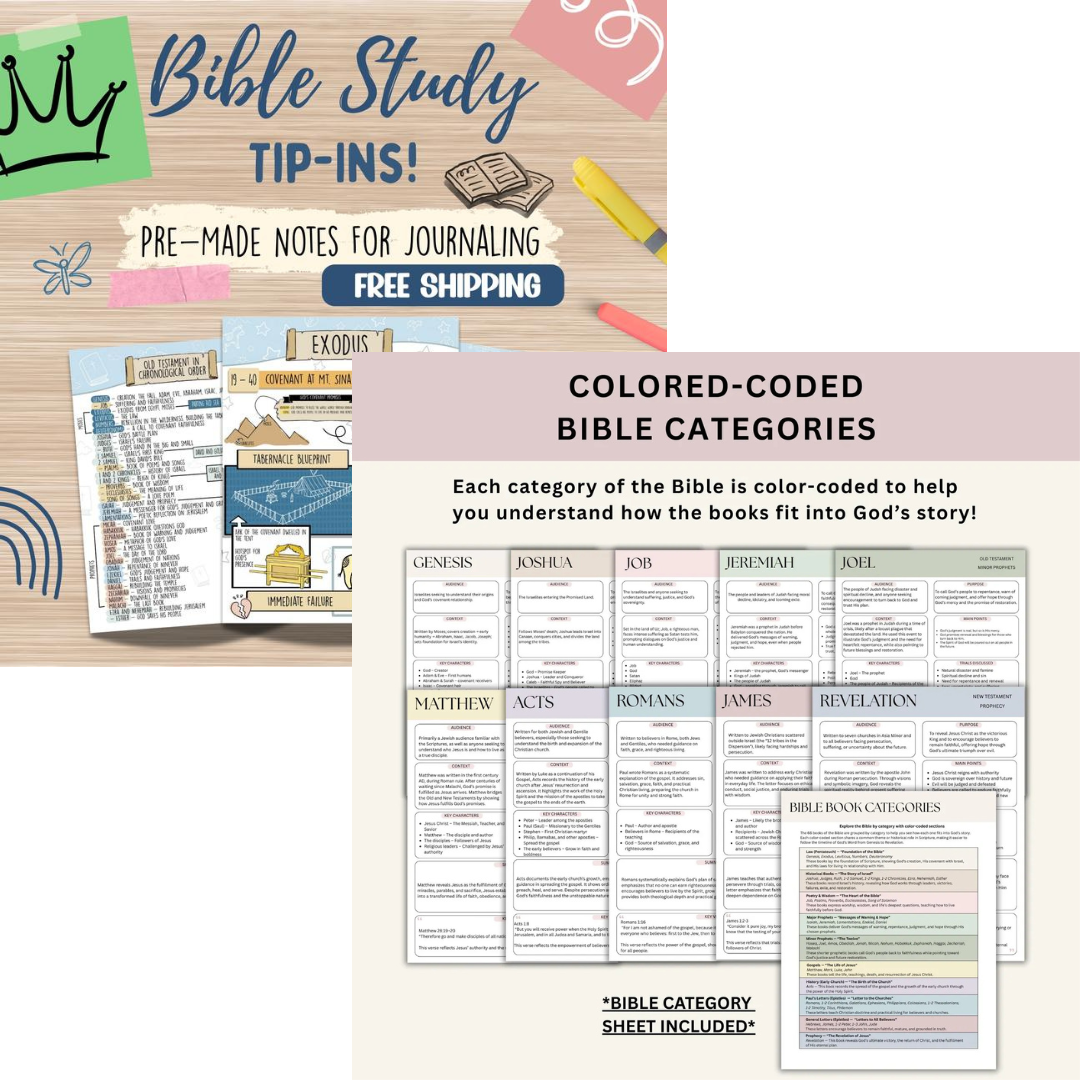 Scribble & Scripture™ | 75 Bible Tip-Ins for Faith Journaling